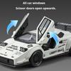 1:32 Countach LBWK Revuelto Sports Car Model Toy Alloy Body Doors Opened Supercar Models Toys Birthday Presents for Children