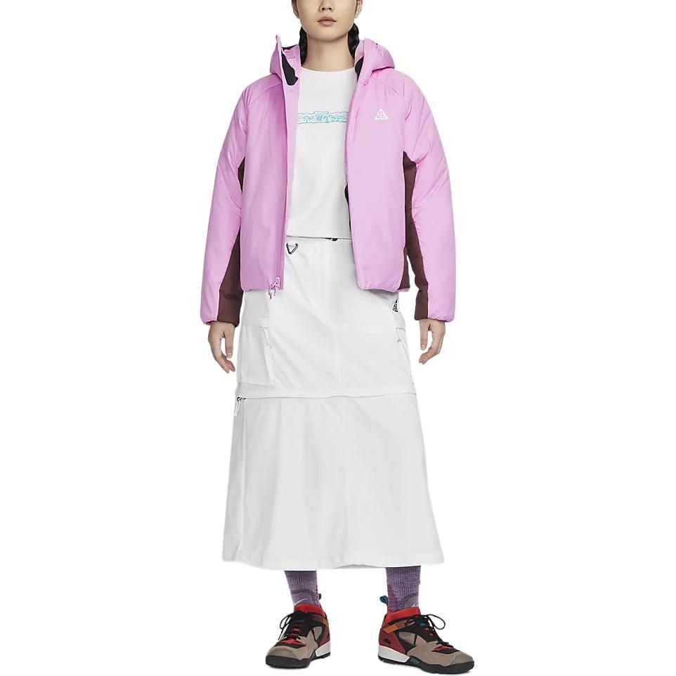 New Nike THERMA FIT ADVACG Collection 'Rope De Dope' Puffer Jacket Women's Yang Zhang Pink FV7336-632