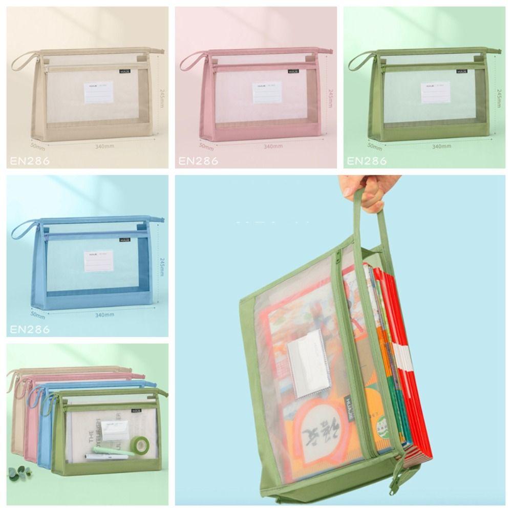 

Классификационная сумка на молнии, сумка для хранения, сетчатая сумка для документов, прочный органайзер для экзаменационной бумаги