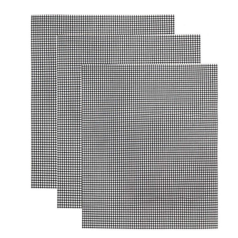 

3Pcs Mesh Grill Mats Non-Stick BBQ Mat 40x30cm Reusable Barbecue Mat Baking Cooking Liner Outdoor Grill Tools BBQ Accessories