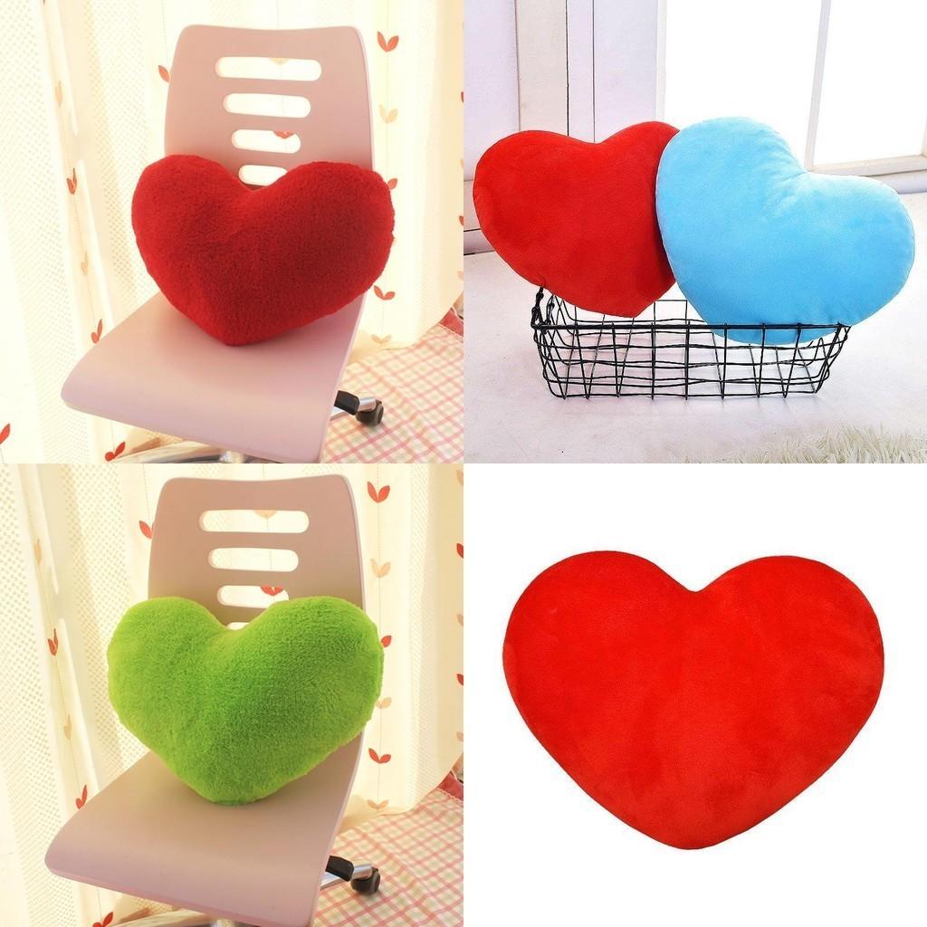Soft And Cuddly Heart-shaped Plush Pillow For Teens And Adults