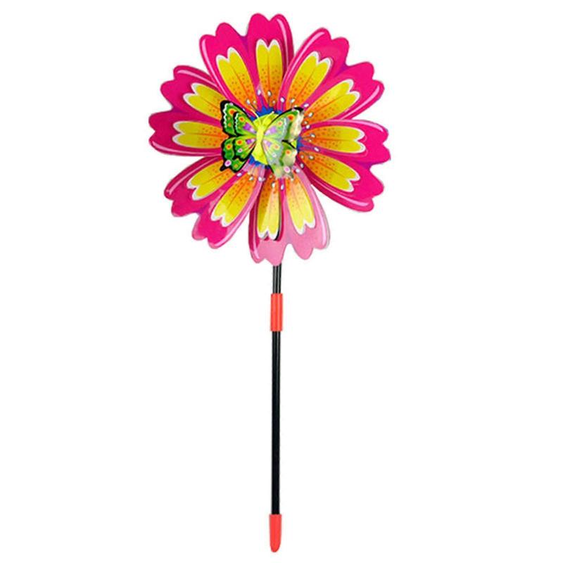 9.45x19.3in Garden Pinwheel Summer Outdoor Toys Yard Insect Windmill for Kids for Play Yard Garden Defender Toys for Fri