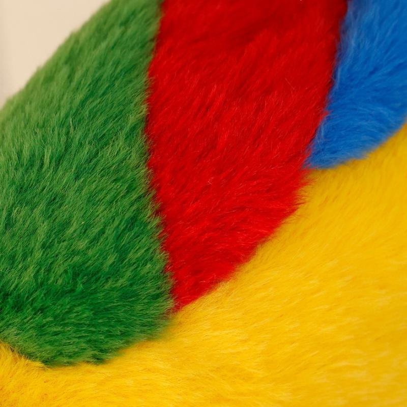 Lifelike Parrot Plush Toy Lovely Cartoon Macaw Doll Stuffed Simulation Bird Animal Plush Doll Birthday Gift for Kids Home Decor