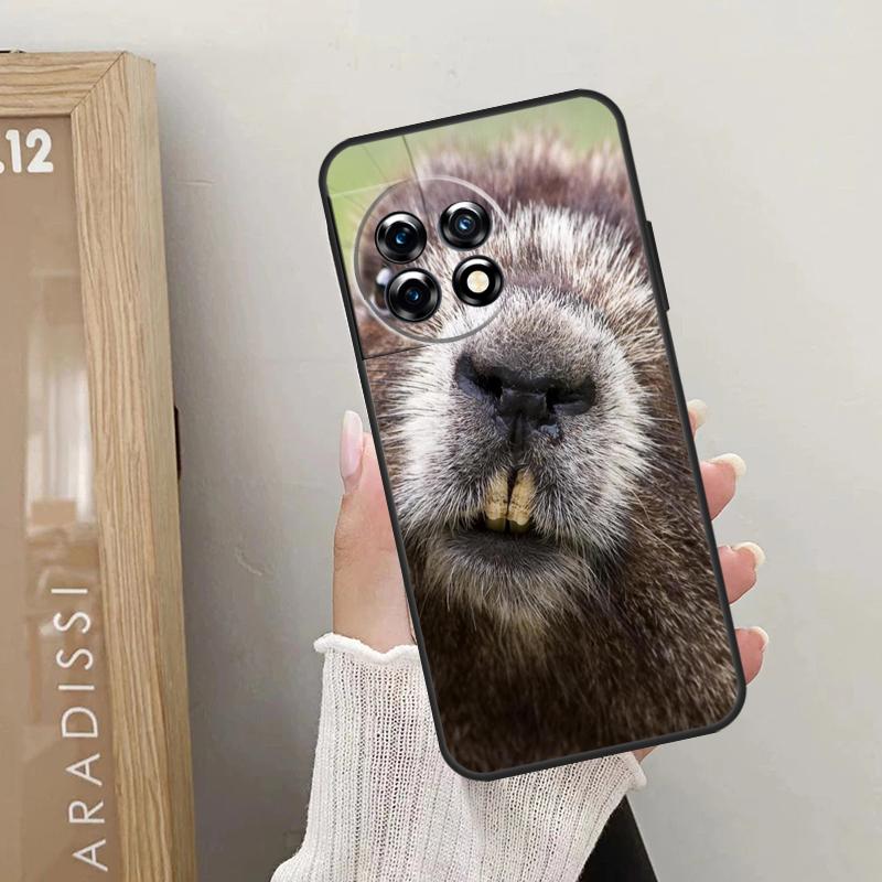 

Animal Beaver Case For OnePlus Nord 5 CE 4 3 2 Lite N20 N30 OnePlus 15 13 12 R 10T 13T 10R 8T 9 10 11 Cover OnePlus 13T