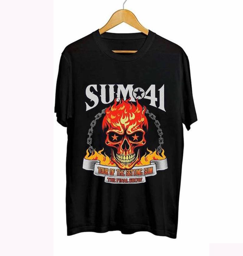 Sum 41 Band 2024 2025 Tour Of The Setting Sum T-Shirt Full Size S-344xl 2XL