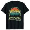 Waymaker Worker Promise Keeper Christian T Shirts Cotton Streetwear Short Sleeve God Prayer Jesus Christmas Gifts T-shirt Men