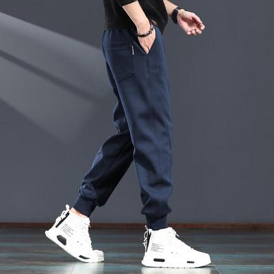 Jieleinuo Men's Anti-Wrinkle Loose Fit Jogger Sweatpants