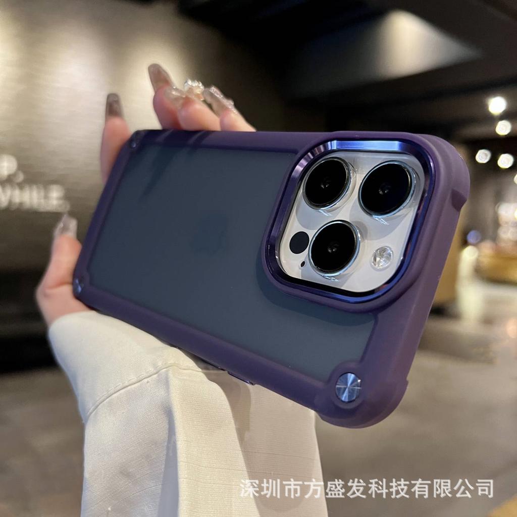 Applicable iPhone15promax Mobile Phone Case Super Anti-drop Apple 14 Transparent Protective Case 13 Wholesale 12