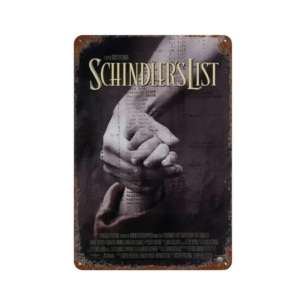 Retro Movie Metal Sign Classic American Films Wall Plate Poster Perfect for Bar Club and Home Decor