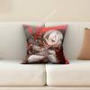 Genshin Impact Arlecchino The Knave Sofa Couch Pillow Cover Cushion Case Cozy Bedroom Accent Studio Furnishing