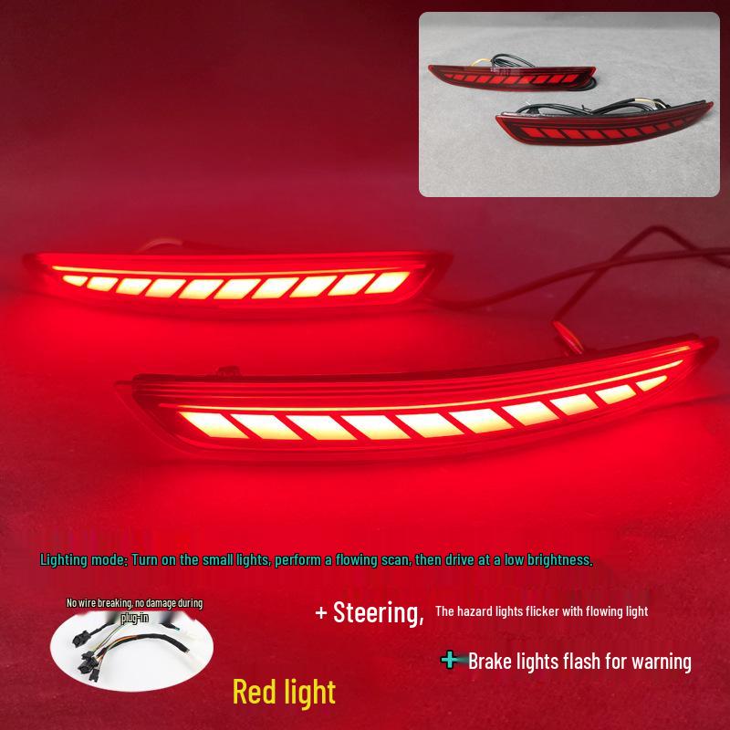 Retrofit LED Sequential Turn & Brake Lights for 2020-2025 Mazda 3 Axela Rear Bumper