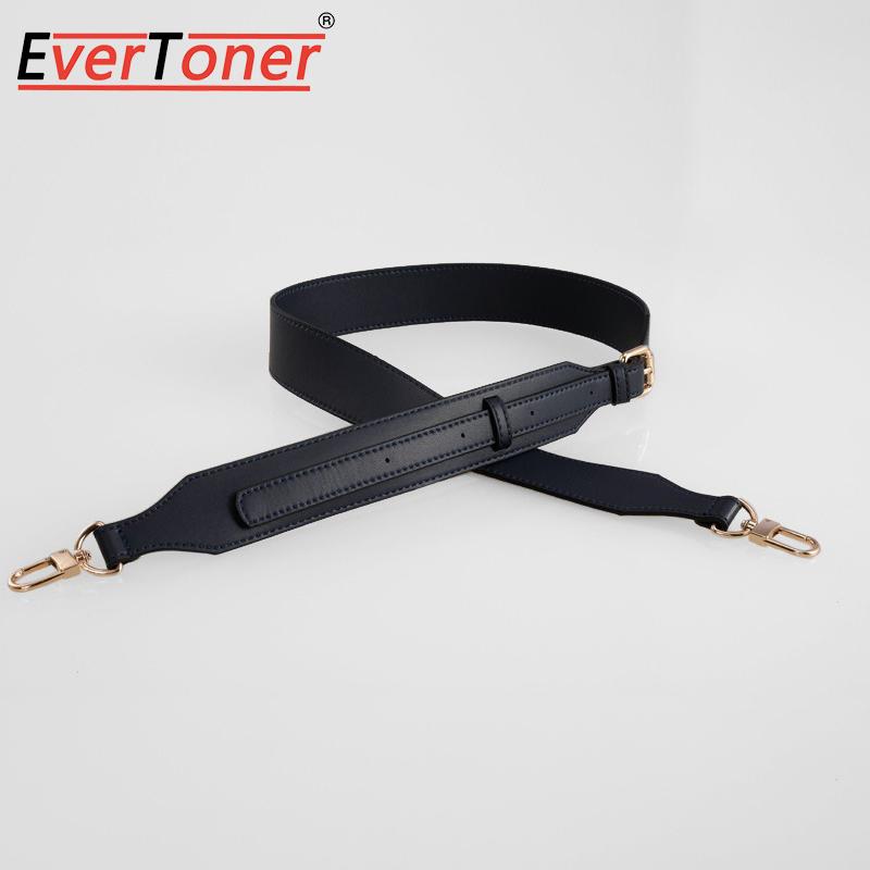 EverToner Fashion Leather Bag Straps Long Adjustable Leather Bag Strap Replacing Underarm Shoulder Straps Bag Accessory