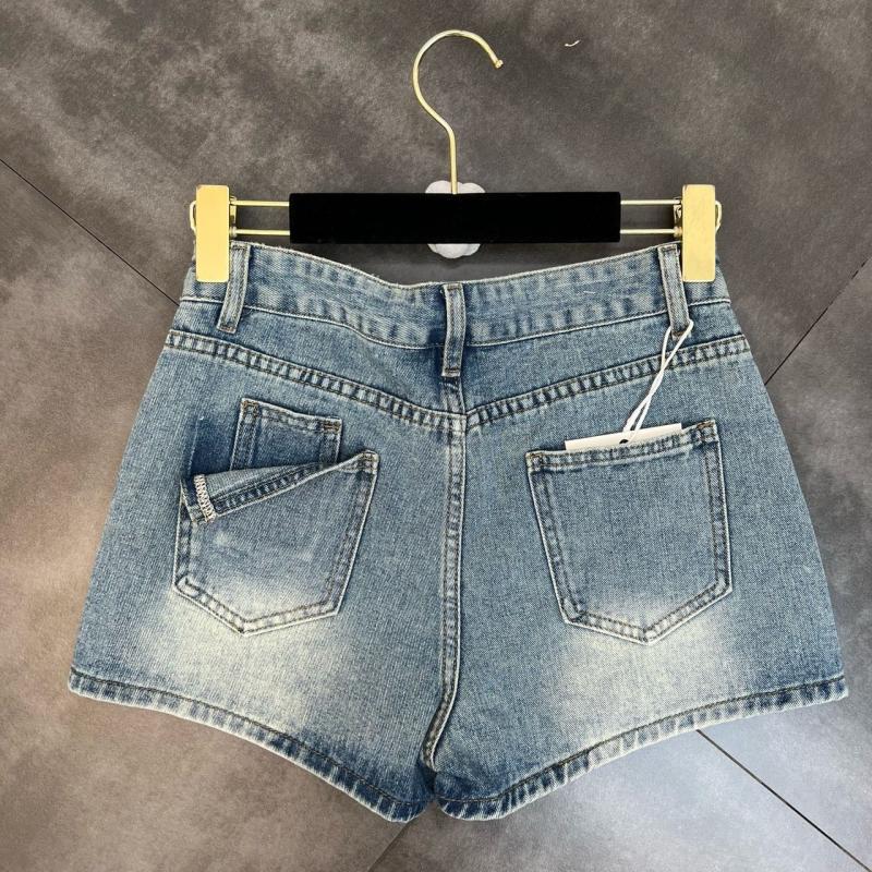 Denim Mini Skirt Women Summer High Waisted Slim A-line Skirt Shorts Female Streetwear Vintage Y2K Casual Simple Blue