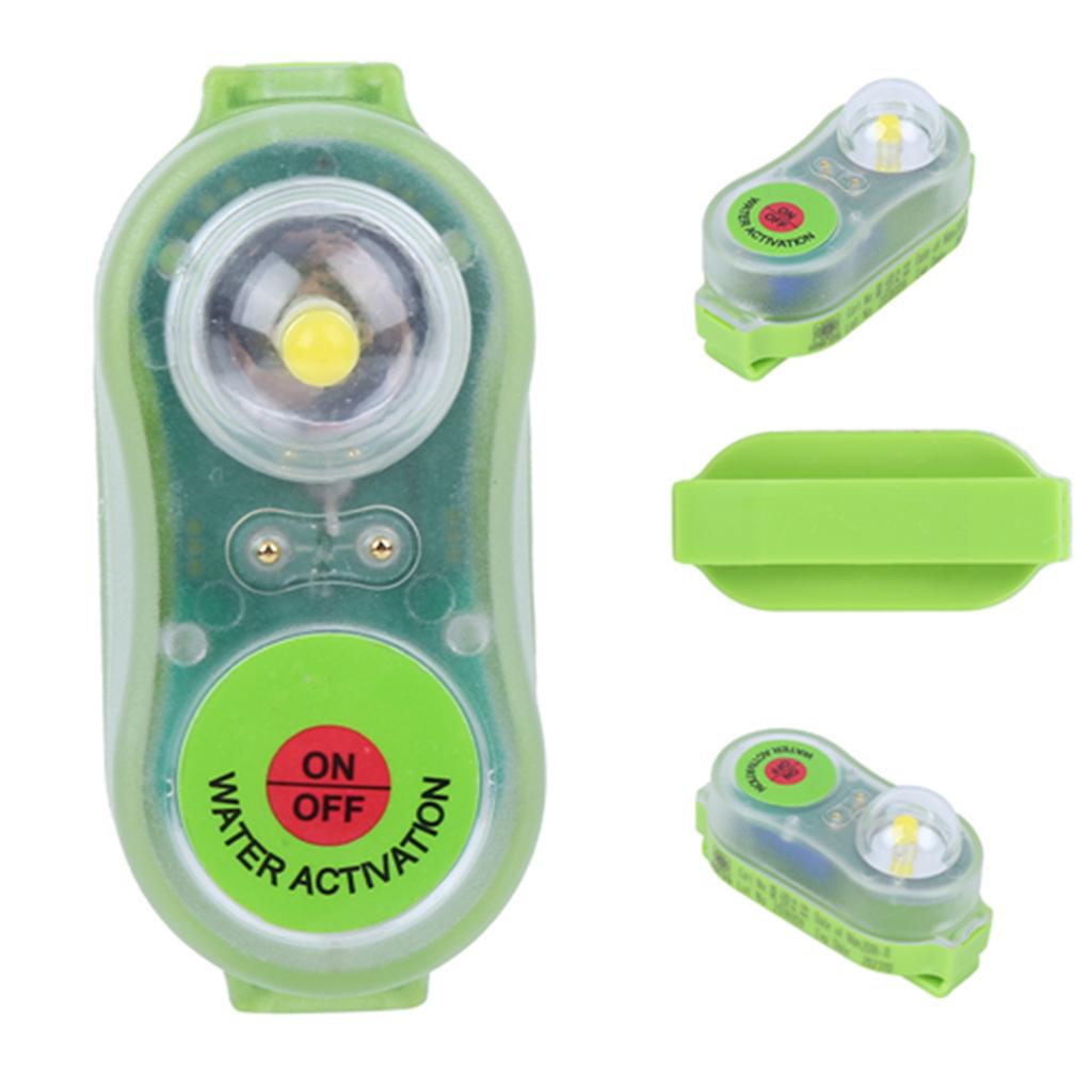LED Lithium JHYD-I Life Jacket Lamp 11g Conspicuous Attract Light Lamp Seawater Self-Lighting Light Life-saving For Life Vest