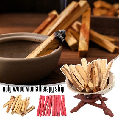 5 Pcs Dragon's Blood Palo Santo Wood Sticks Natural Incense Stick Aromatherapy For Crystal Cleansing Home Air Purification