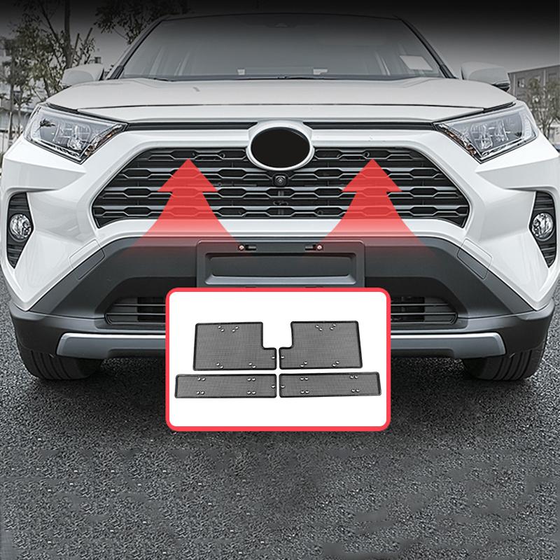For Toyota RAV4 XA50 2019 2020 2021 2022 2023 2024 RAV 4 Hybrid Car Front Grille Insect Screen Exterior Parts Accessories