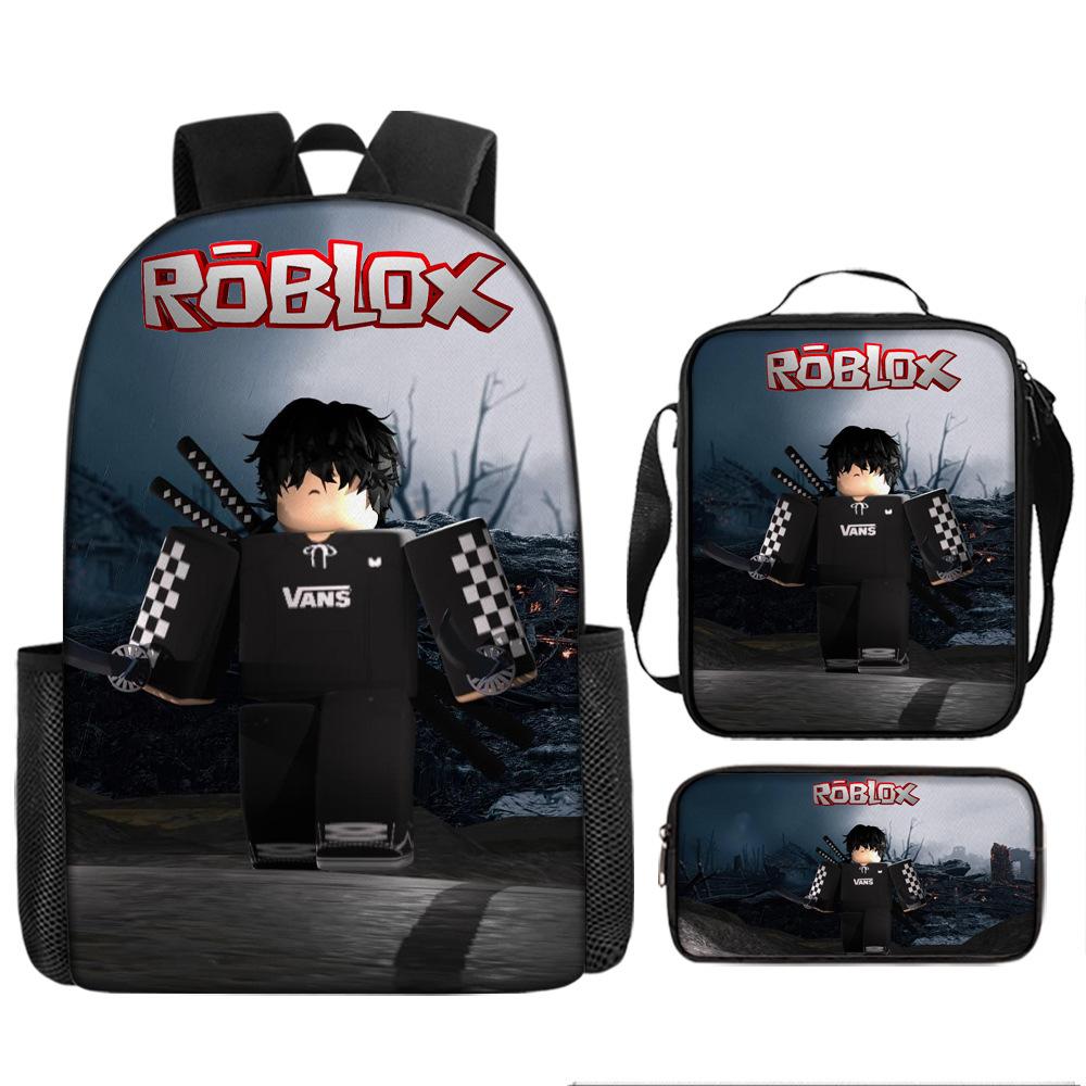 Robles Backpack Three-Piece Children'S Cartoon Backpack Large Capacity School Bag