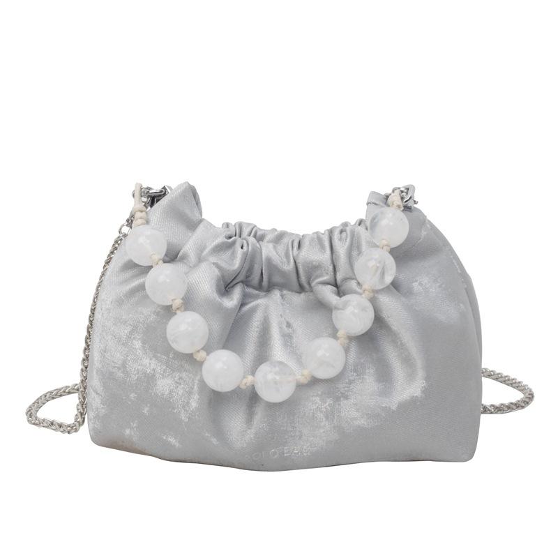 Super fire niche bundle cloud bag popular versatile chain bag women's 2025 new shoulder messenger bag bucket bag