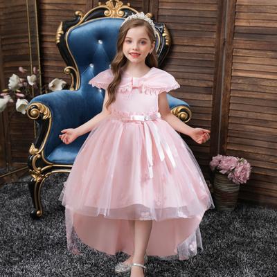 Girls Dresses Trailing Puffy Princess Dress High-end Dresses Runway Shows Flower Girl Hosting Piano Party and Banquet Dresses