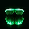 3 Neon Colours Eyeshade Lampshade Luminous LED Glasses for Christmas Party Mardi Gras Decor and Festive Party Glasses