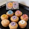 Gesang Flower Edible Wafer Paper for Cake Decoration and DIY Dessert Plating