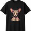 Graphic Sphynx Cat Lover Mens Womens T-Shirt Unisex Novelty Gift Tee Funny
