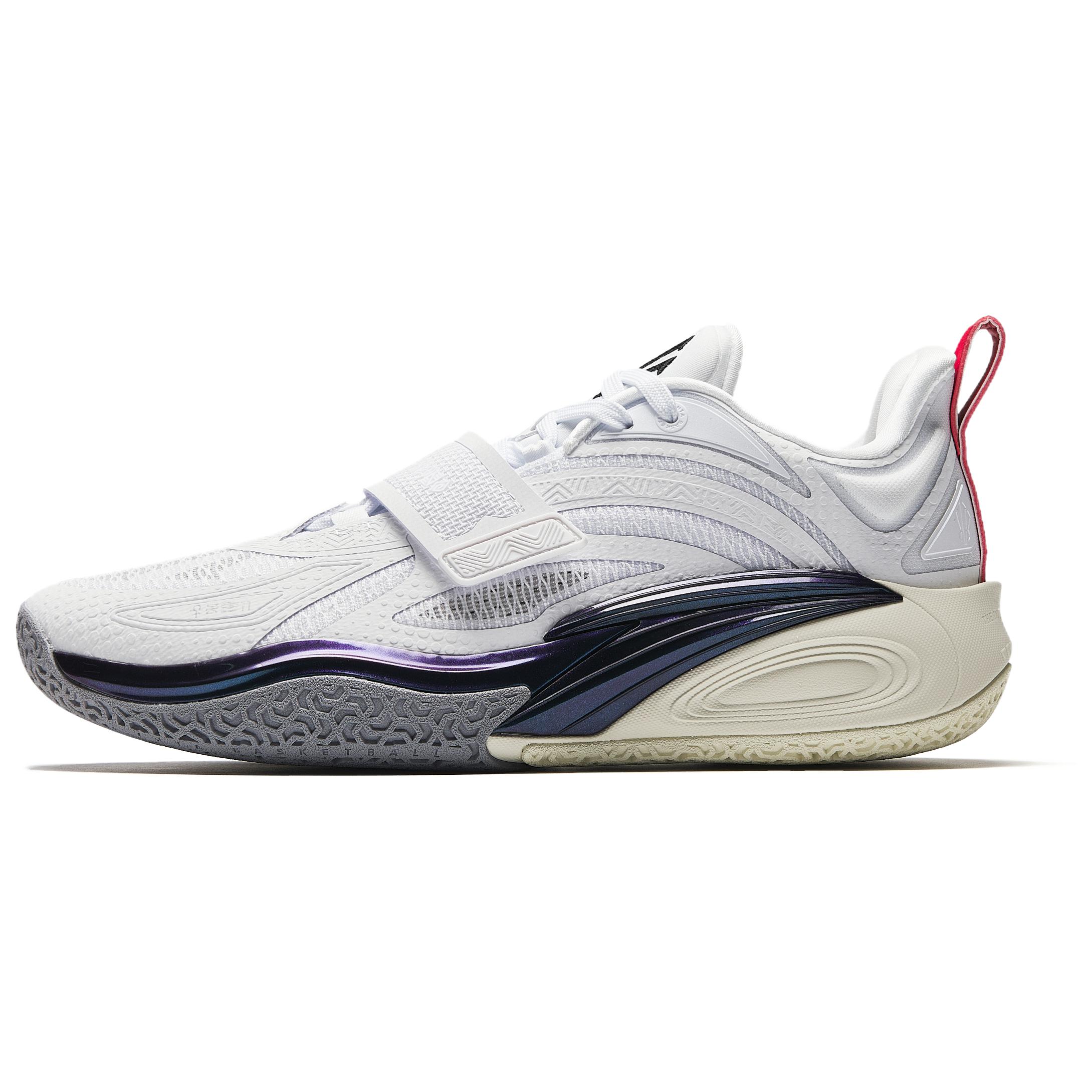 ANTA KT 12 White Purple Mens Basketball Shoes 112531110SF-5 43