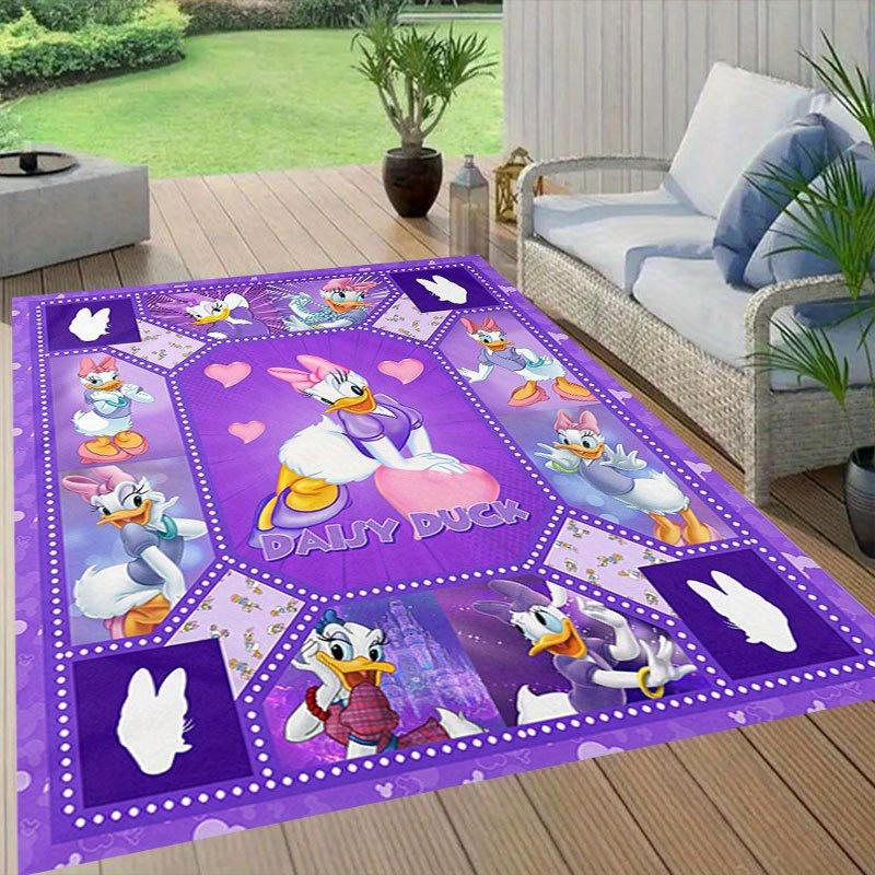 1pz Tappeto con Personaggi dei Cartoni Animati Disney Tappeto Area Tappeto Antiscivolo Lavabile a Mano Tappetino per Pavimento Adatto per Soggiorno Camera da Letto Decorazione per la Casa
