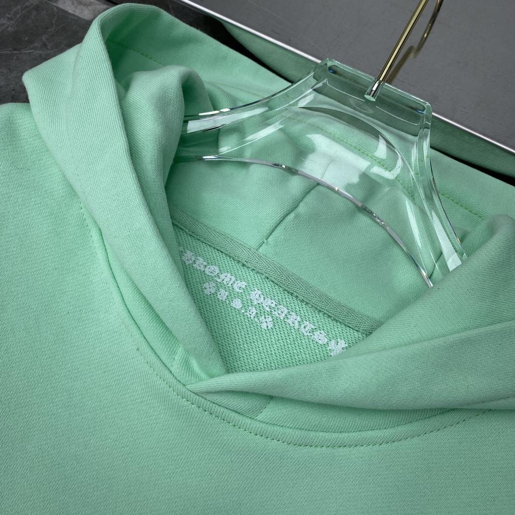 8393 CHROME HEARTS 2025 New Spring and Autumn Plus-size Thin Style Classic Style Logo Hooded Sweatshirt for Couples