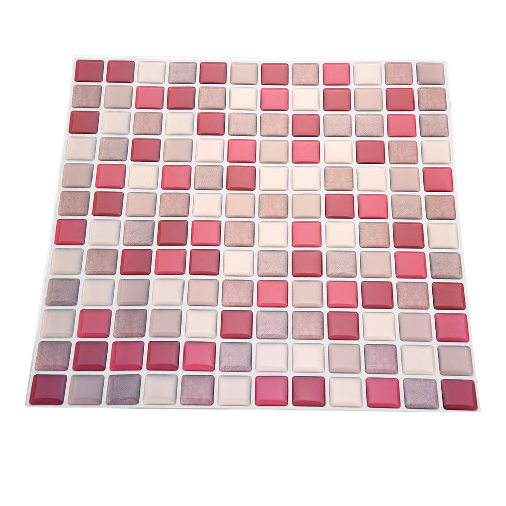 Self Adhesive Wall Tile Sticker Decal Home Bedroom Living Room Bathroom DIY Decor (YJC0019)