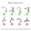 Stainless Steel 1080° Swivel Kitchen Faucet Extender Universal Splashproof Dual Mode Bathroom Sink Accessories with Adapter
