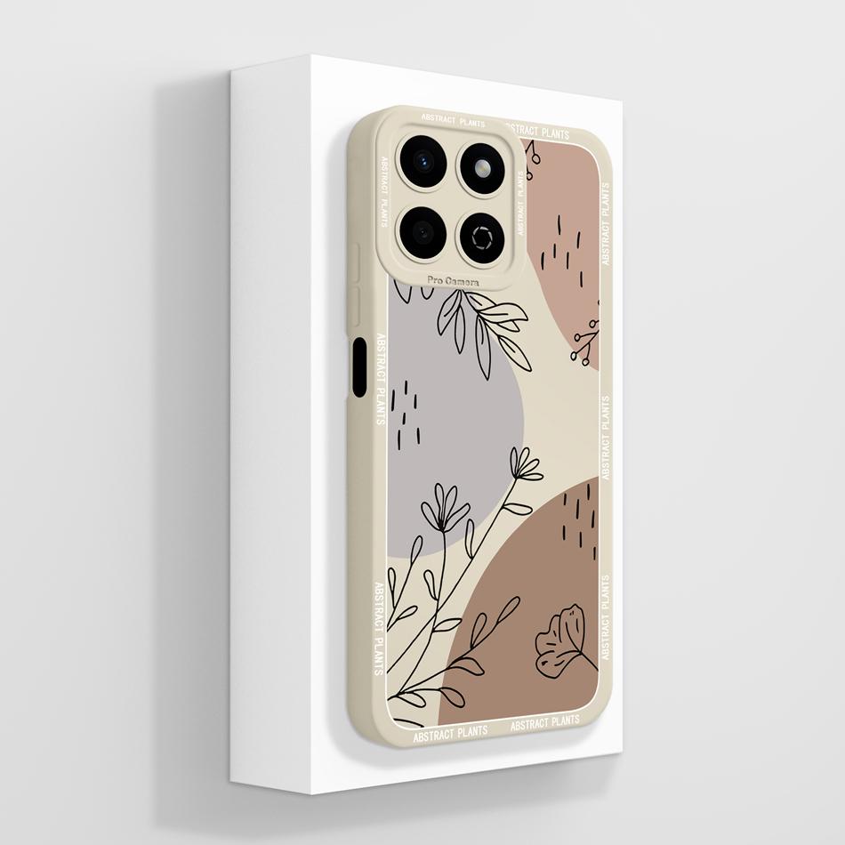 For Honor 200 Smart 5G Case Cute Panda Camera Protection Back Cover For Honor 200Smart Soft Liquid Silicone Phone Protectors