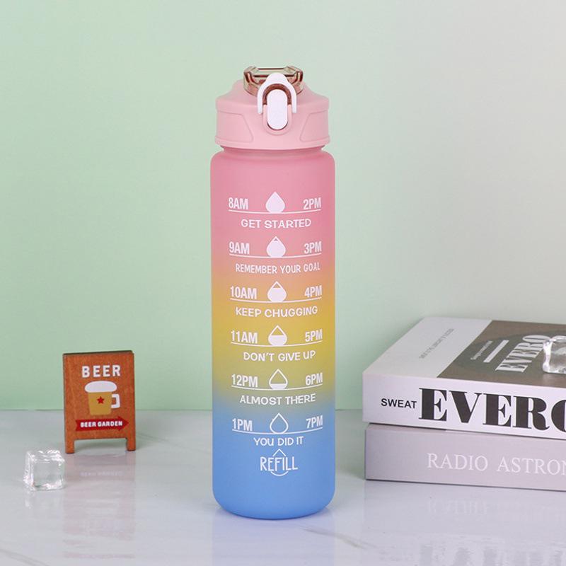 2025 Ins Style Large Capacity Sports Water Cup - Extra Large Summer Fitness Kettle