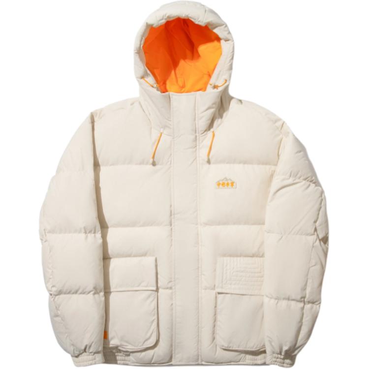 

Li Ning Спортивная Повседневная Удобная Пуховая Куртка Унисекс Верхняя Одежда Овсяно-Серый AYMU549-2 XL