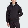 adidas Originals Trefoil Adventure Hoodie, Men Solid Logo Casual Daily Tops Black IJ0706