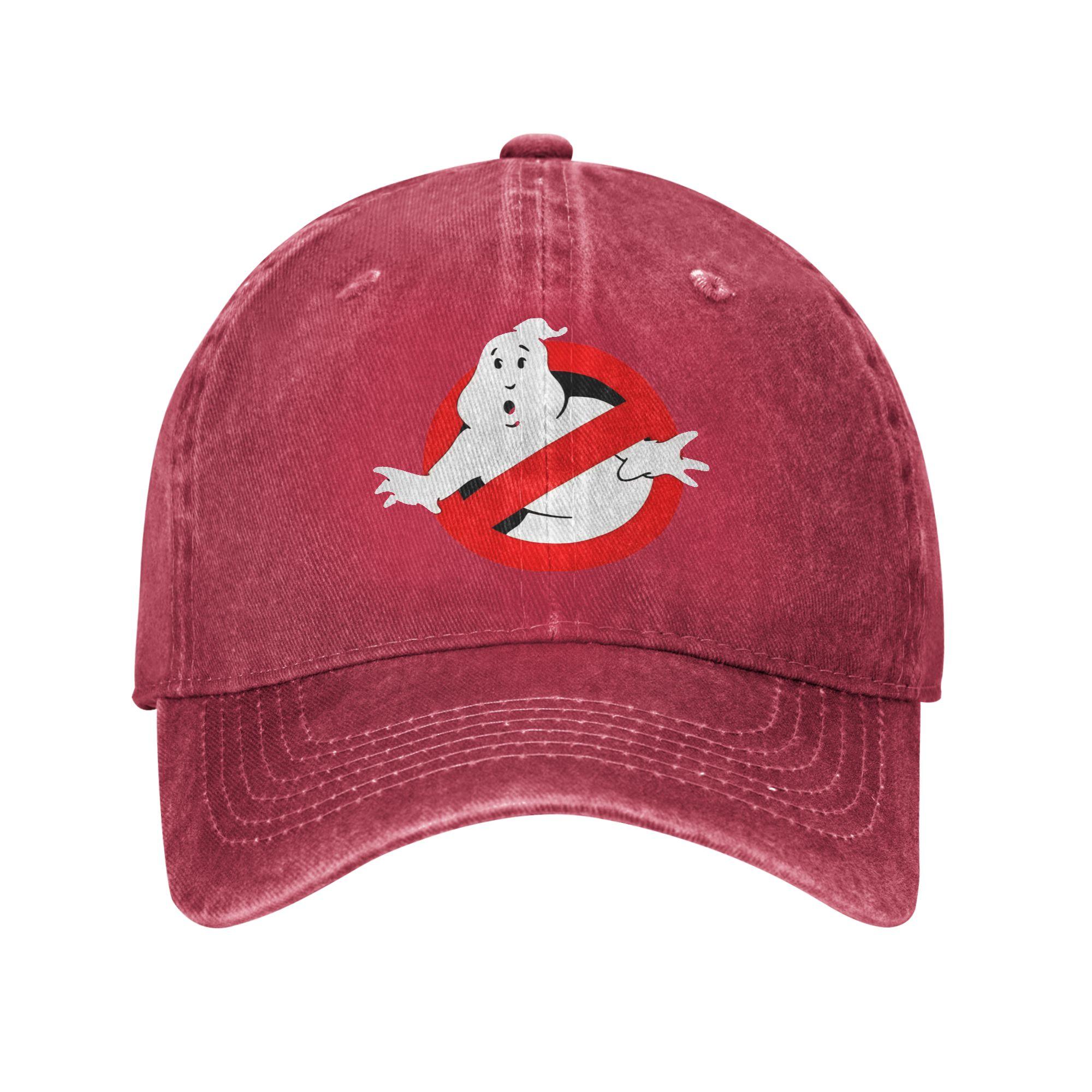 Ghostbusters Movie Sun Baseball Cap Casual Unisex Adult Washed Hip Hop Hats SunProof Custom DIY Hunting Camping Baseball Caps One Size