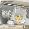 Kitchen Sink Filter Drainage Rack Disposable Residue Basket Fast Filter Water for Home Kitchen Cleanliness