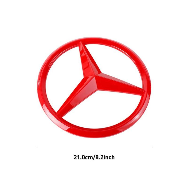 1 buc 188mm/210mm ABS Insignă Decal Capac Emblema Grilă Față Mașină Pentru Benz W204 W205 W210 W211 W212 W213 Clasa A/C/E/S/CLA/GLA GLC