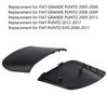 2PCS Rearview Mirror Base Shell for FIAT GRANDE PUNTO 2005‑2008/FIAT PUNTO 2012‑2017