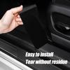 3D Carbon Fiber Car Sticker DIY Paste Protector Strip Car Door Sill Side Mirror Anti Scratch Tape Waterproof Protect Film