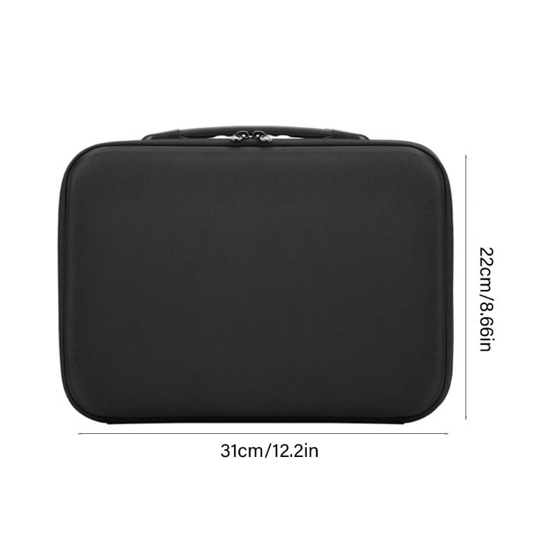 Travel Carrying Case Pouch for Quadcopter, Portable Storage Bag Organiser with Collision Proof Compartment