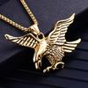 Vintage Eagle Pendant Necklace For Men And Women Hip Hop Punk  Casual Jewelry