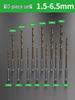 Hex Shank High Hardness Cobalt HSS Twist Drill Bit Set for Stainless Steel and Iron