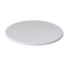Elastic Edged Round Table Cloth Oilproof 27.5-33.5" Wipeable Cover Easy to Clean