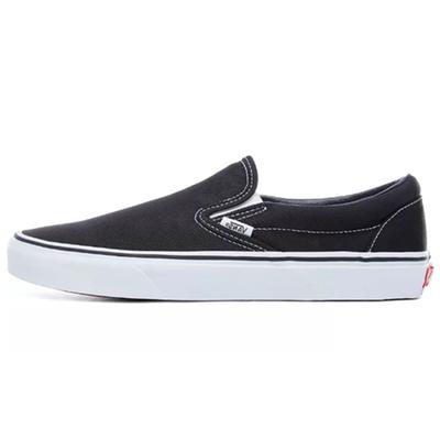 Klasyczne wsuwane 'Black White' Vans VN000EYEBLK