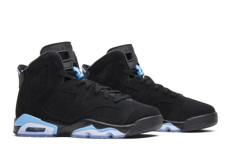 Kids' Sneakers Nike Jordan 6 Retro UNC (GS) Black/University Blue