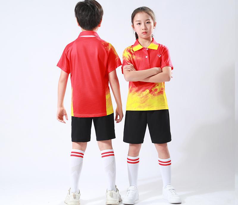 Children's Quick-Dry Table Tennis and Badminton Uniform Set for Student Competitions