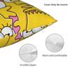 Pillow Case Fun S-Simpsons Family Portrait Soft Pillow Cover For Wedding Party Home Decor Cute Funny Pillowcases