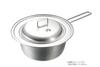 Captain Stag Stainless Steel Yukihira Pot 15cm UH-4209