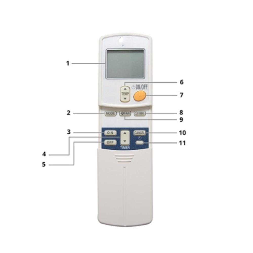 Télécommande Universelle Pour Clim Daikin – Modèle ARC423A5 – 433 MHz – Neuve